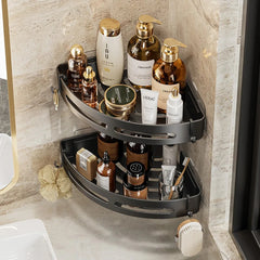 Space-Saving Bathroom Storage Rack