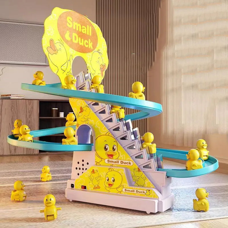 Small Duck Climbing Stairs Toy