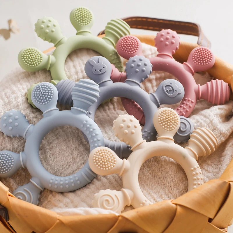 Soft Silicone Baby Teether