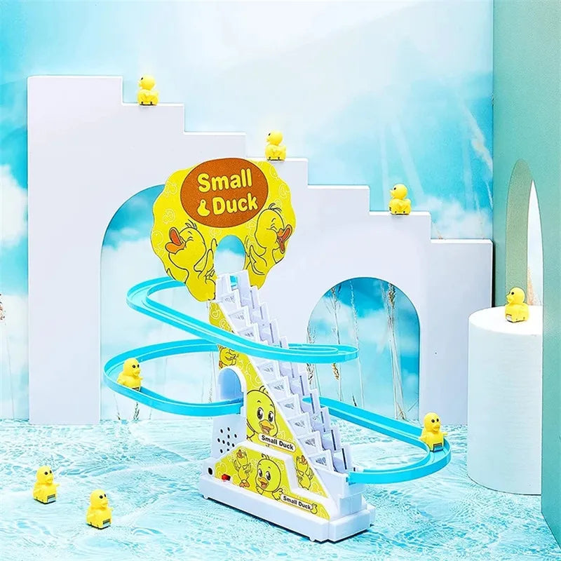 Small Duck Climbing Stairs Toy
