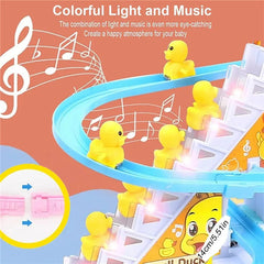 Small Duck Climbing Stairs Toy