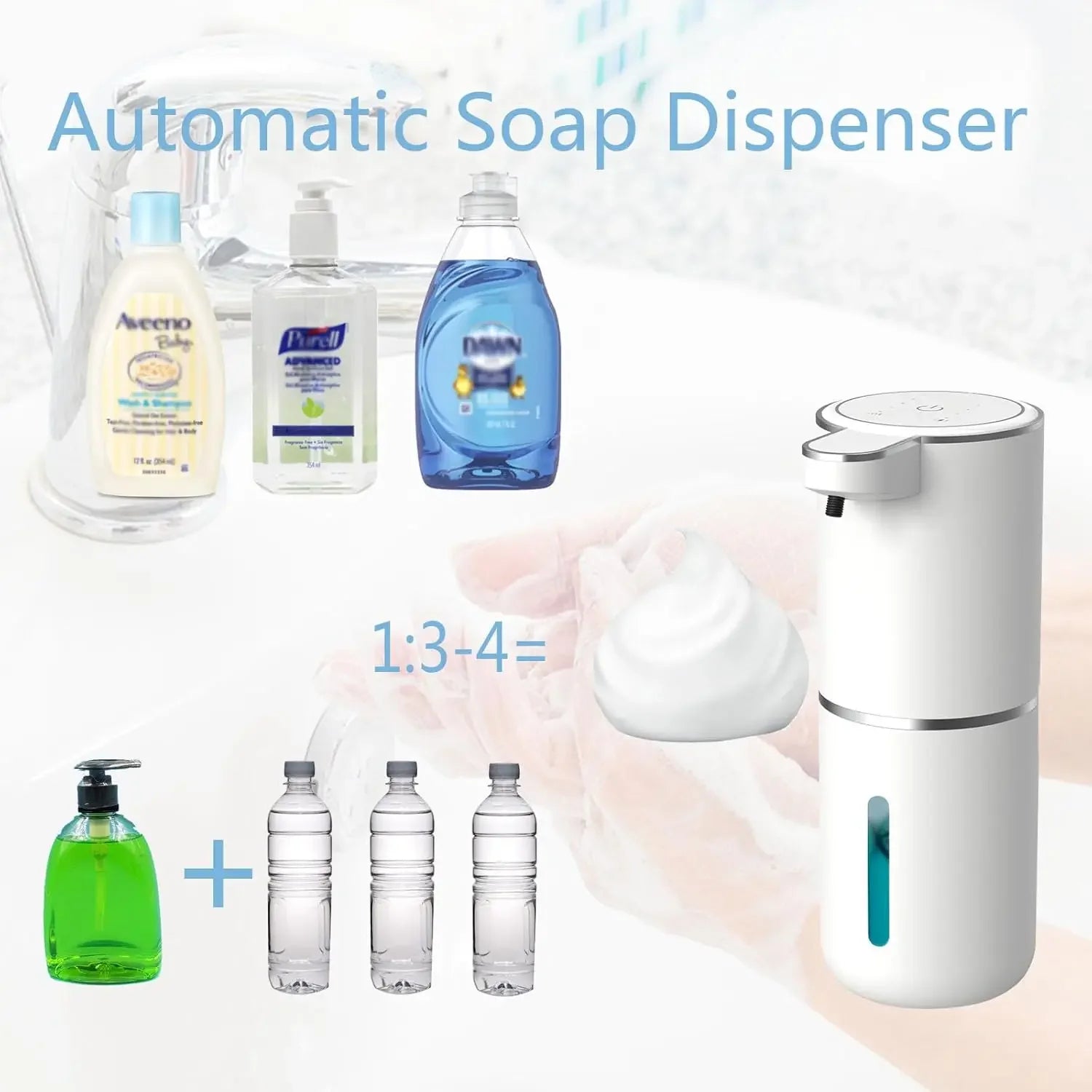 Automatic Rechargeable Soap Dispenser